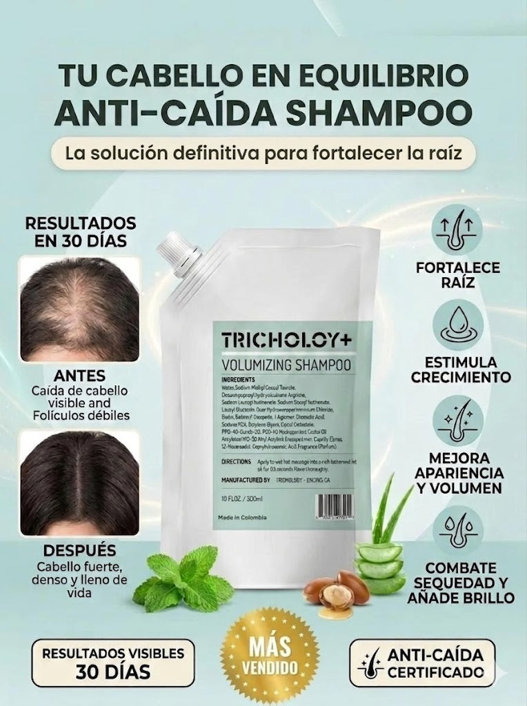 SHAMPOO TRICHOLOY ACTIVADOR ACELERADO DE CRECIMIENTO