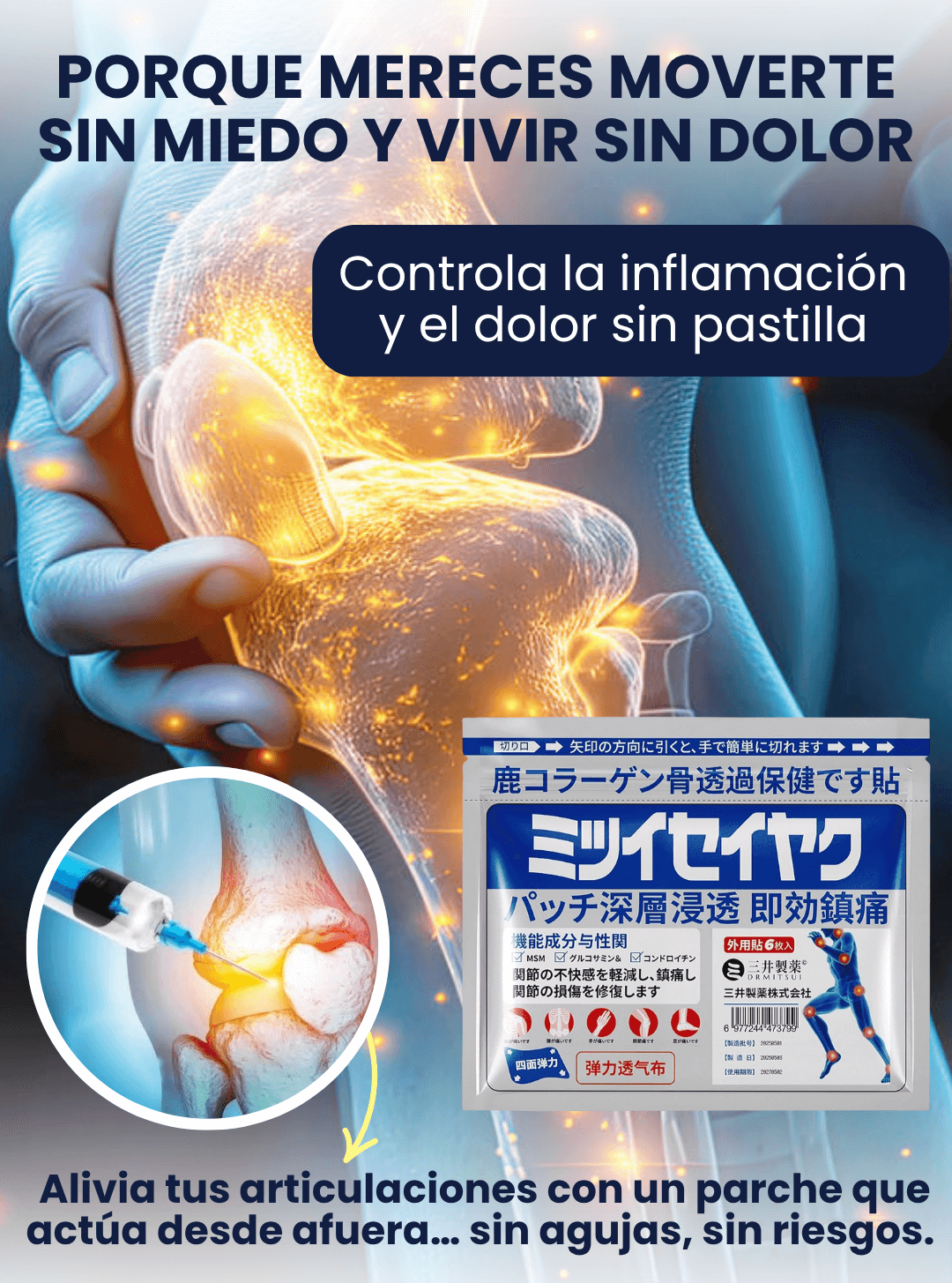 HERBAL HEAT PATCH: ALIVIA TU DOLOR ARTICULAR