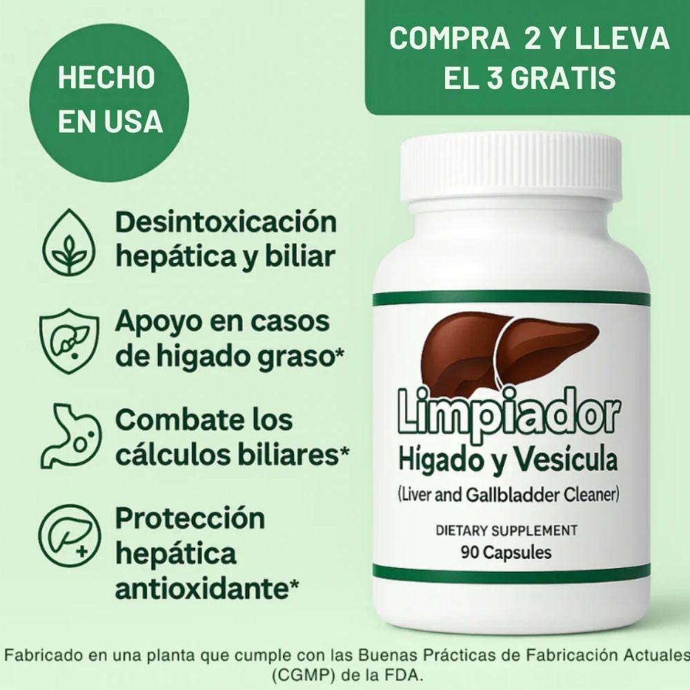 Limpiador de hígado y vesícula
