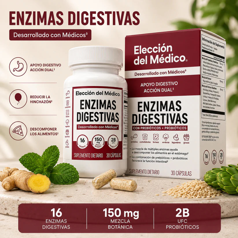 ENCIMAS DIGESTIVAS | DESINTEGRACIÓN MOLECULAR DE ALIMENTOS