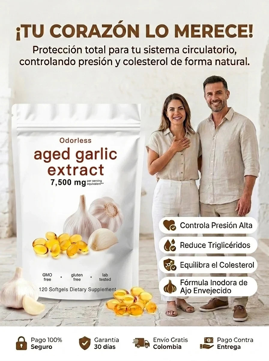 EXTRACTO DE AJO AÑEJADO